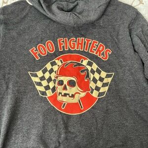 Foo Fighters Tour - Dark Gray Zip Hoodie SM